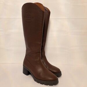 Coach Ciara Boot – Size 7.5, Walnut Brown (Pre-Loved)